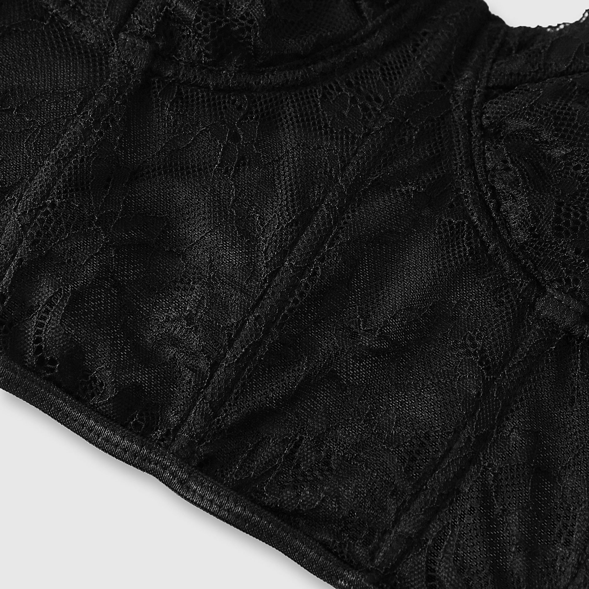 Sexy Black Semi Transparent Br - огляд і ціна Sheer Mesh Bra
