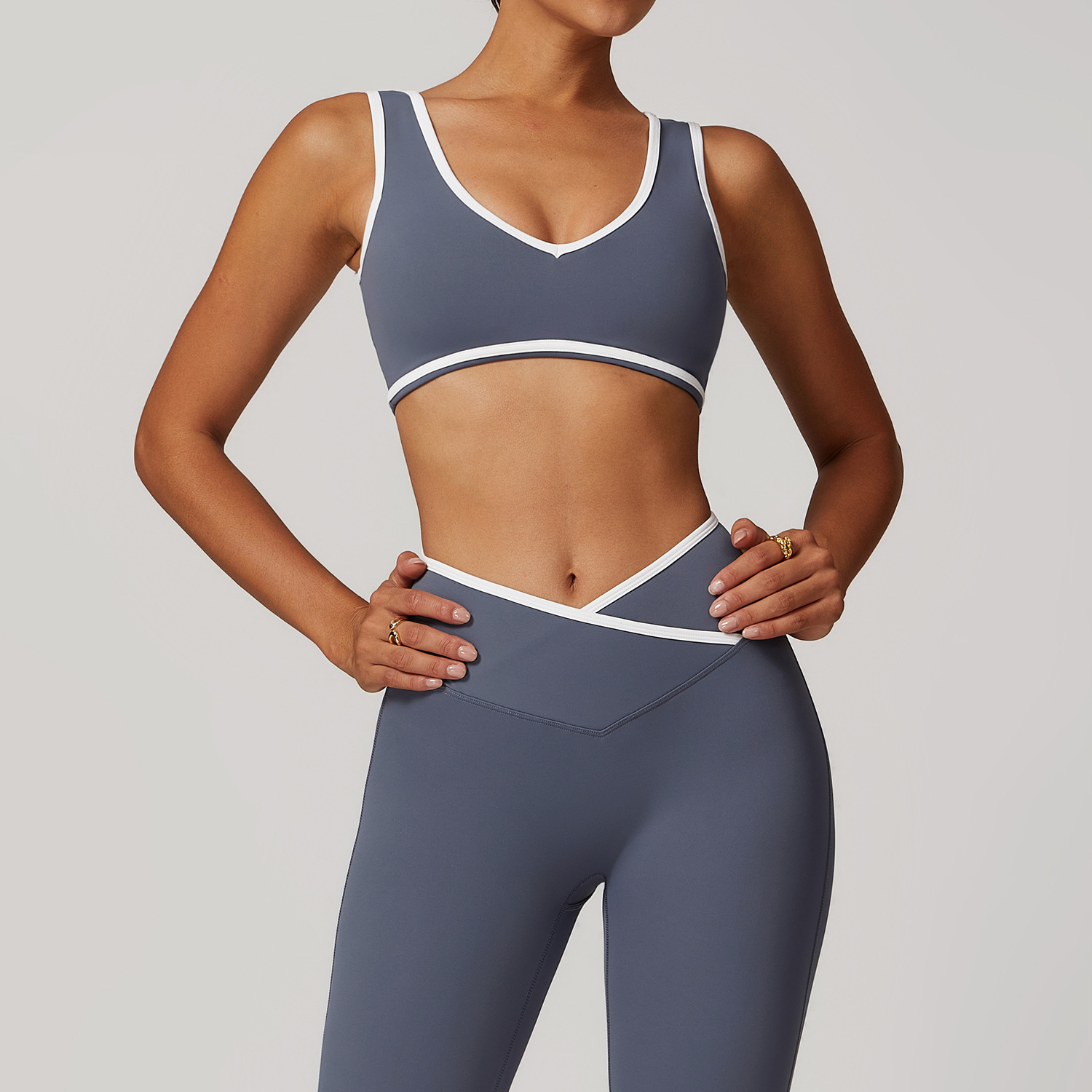 V-Neck Sports Bra Women Top Pu - огляд і ціна Minimizer Bra Women