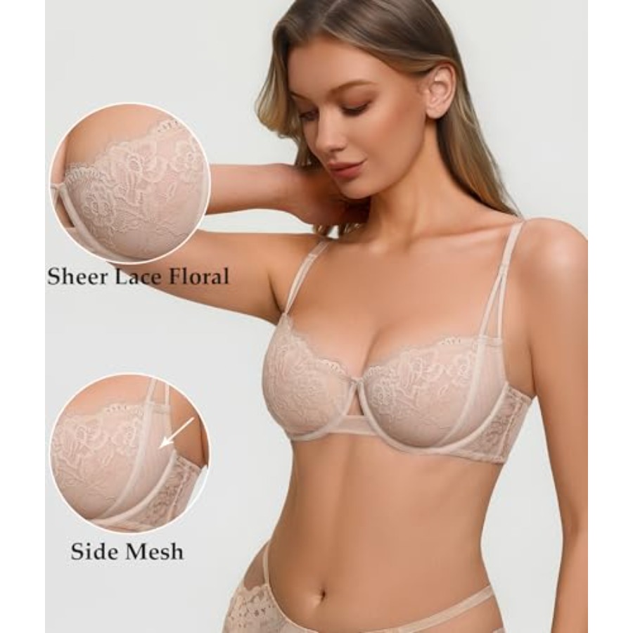 Avidlove Lace Bras for Women S - огляд і ціна Sheer Mesh Bra