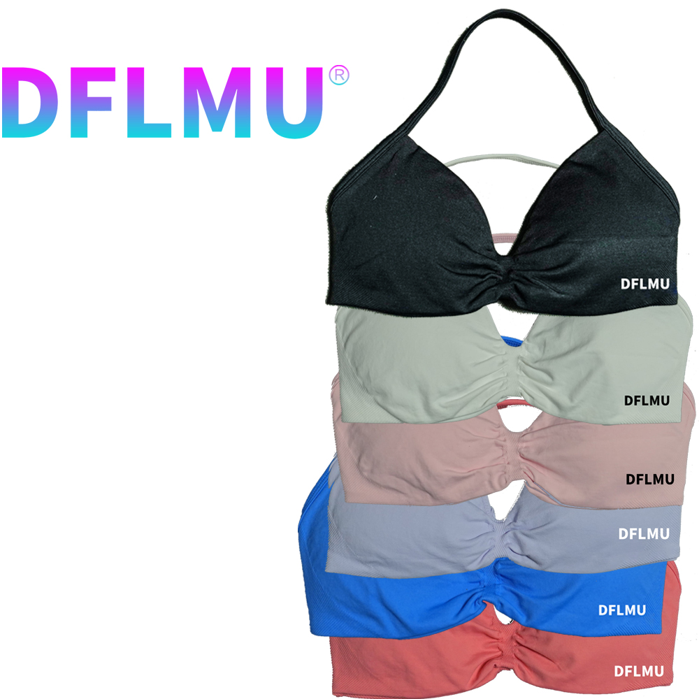 DFLMU Women Halter Sports Bra  - огляд і ціна Minimizer Bra Women