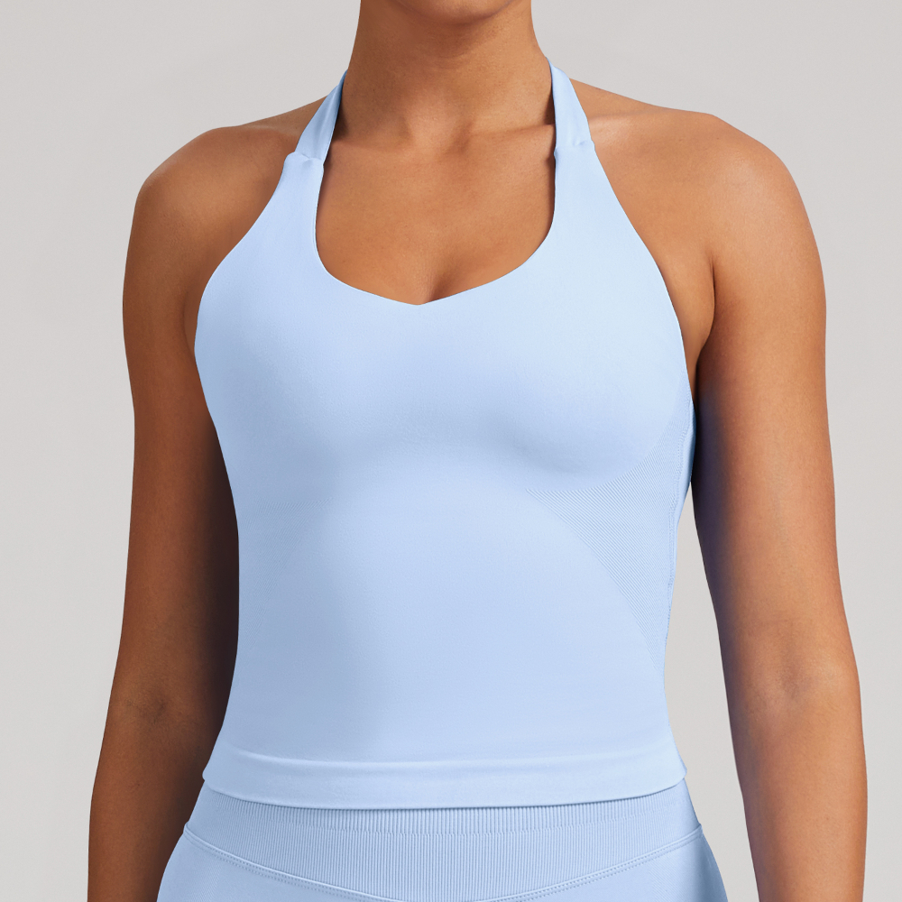 Women's Yoga Vest Seamless Top - огляд і ціна T Shirt Bra Seamless