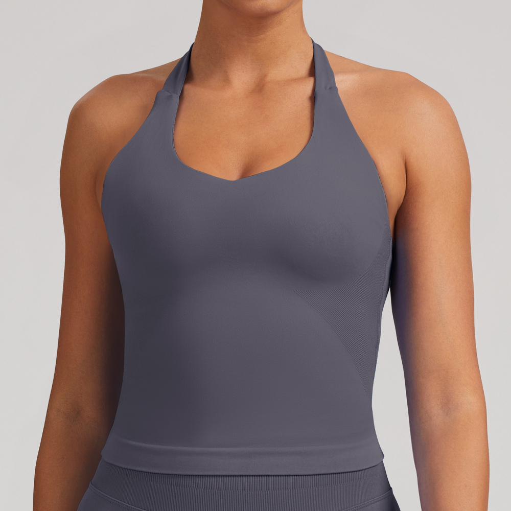Women's Yoga Vest Seamless Top - огляд і ціна T Shirt Bra Seamless