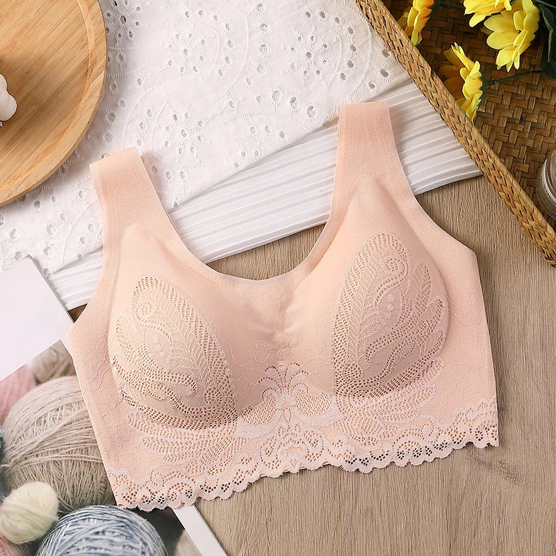 Breathable Latex Bra Seamless  - огляд і ціна Sleep Bra Bralette