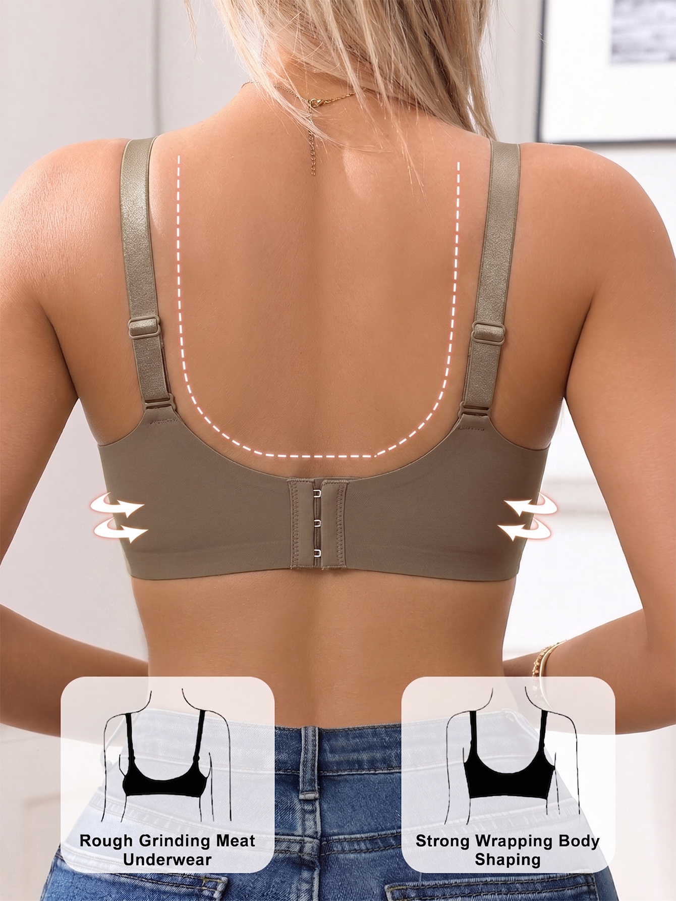 Full Coverage Push Up Jelly Su - огляд і ціна Underwire Bra Padded