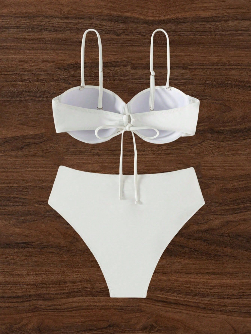 White Sling Bikini Bra Back La - огляд і ціна Underwire Bra Padded