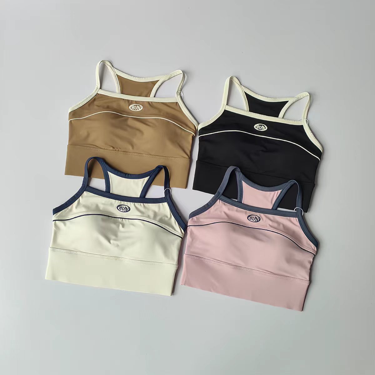 Women Color Block Sports Bra w - огляд і ціна Minimizer Bra Women
