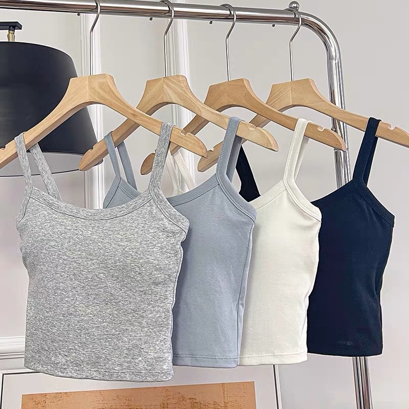 Crop Top Women Sexy Sleeveless - огляд і ціна T Shirt Bra Seamless