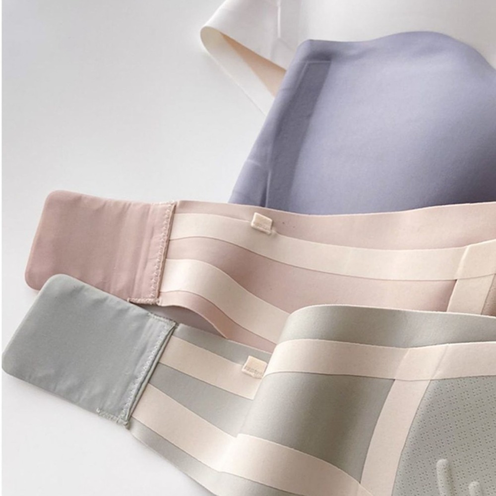 Solid Color Strapless Wrapped  - огляд і ціна Plunge Bra Push Up