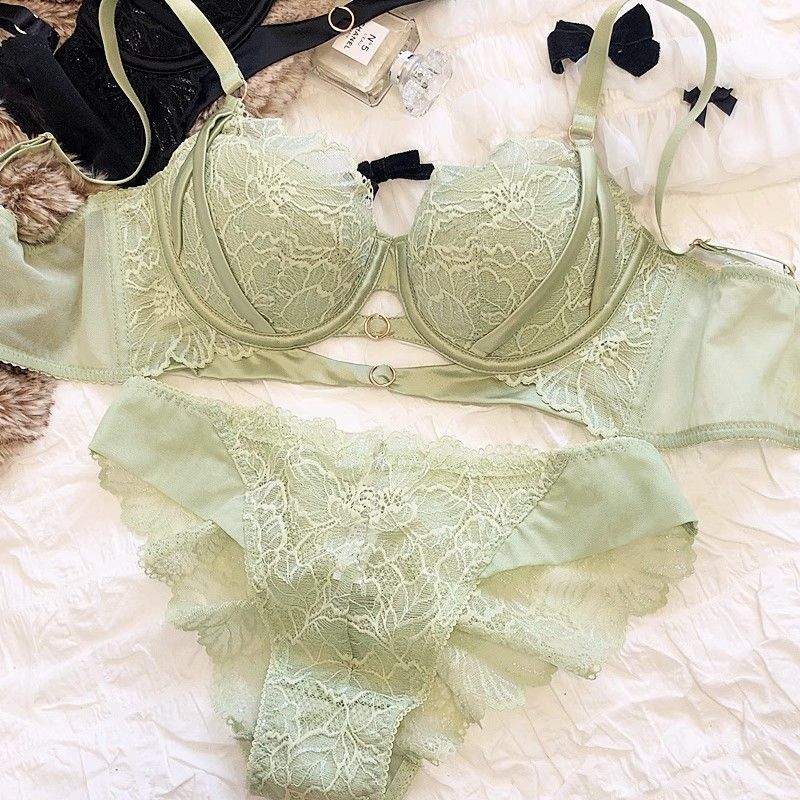 Sexy Hollow Lace Bra Set Large - огляд і ціна Cotton Bra Everyday