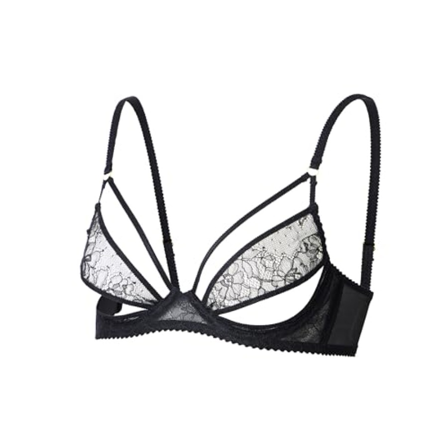 Faye Women's Sexy Lace Bra, Ba - огляд і ціна Demi Bra Balconette