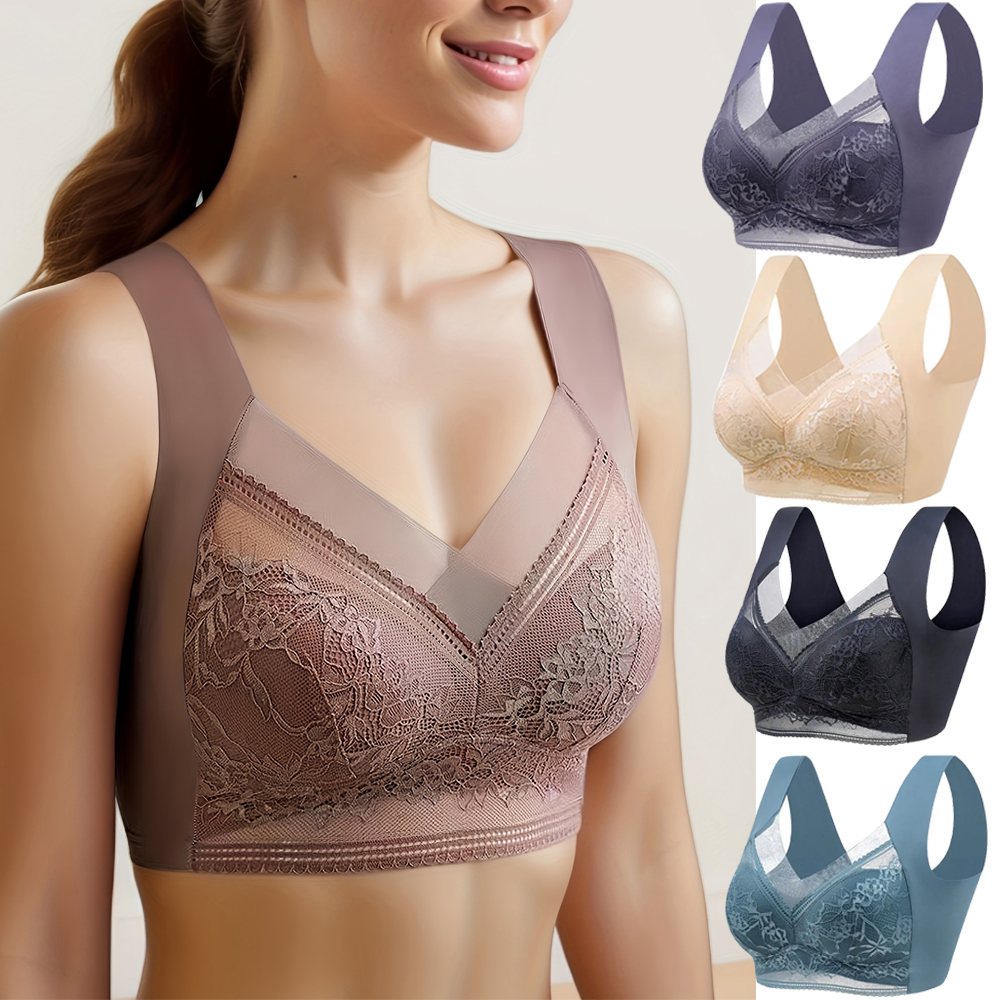 L-6L Women Large Bra Push Up I - огляд і ціна Cotton Bra Everyday
