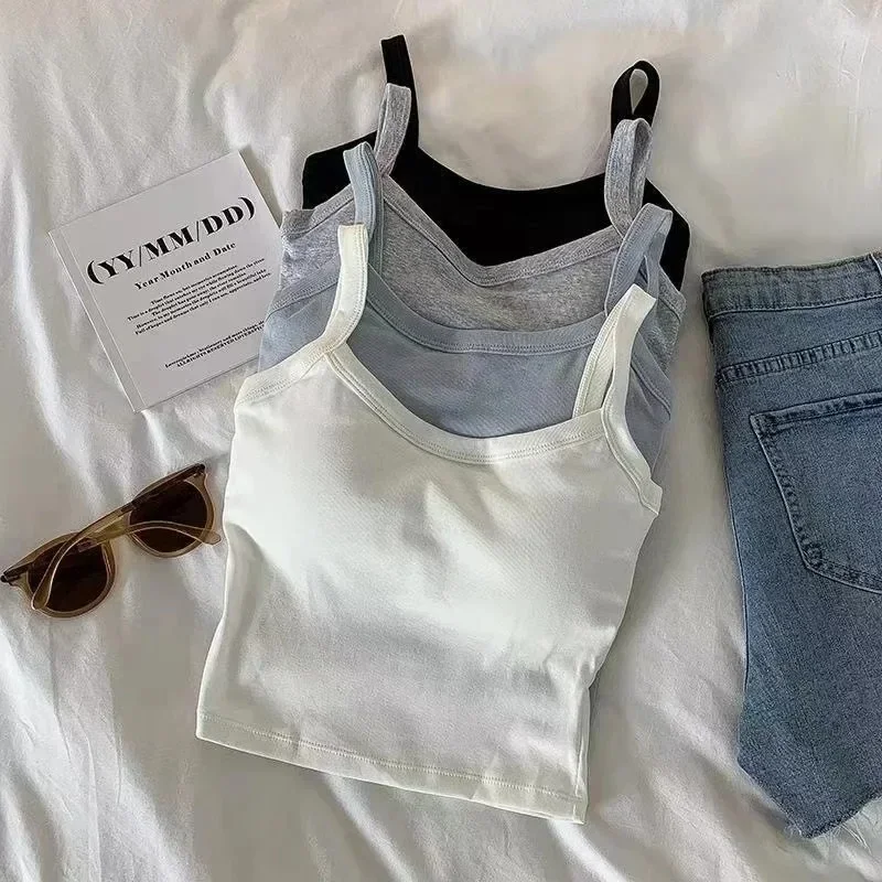 Sexy Sleeveless Crop Top for W - огляд і ціна T Shirt Bra Seamless