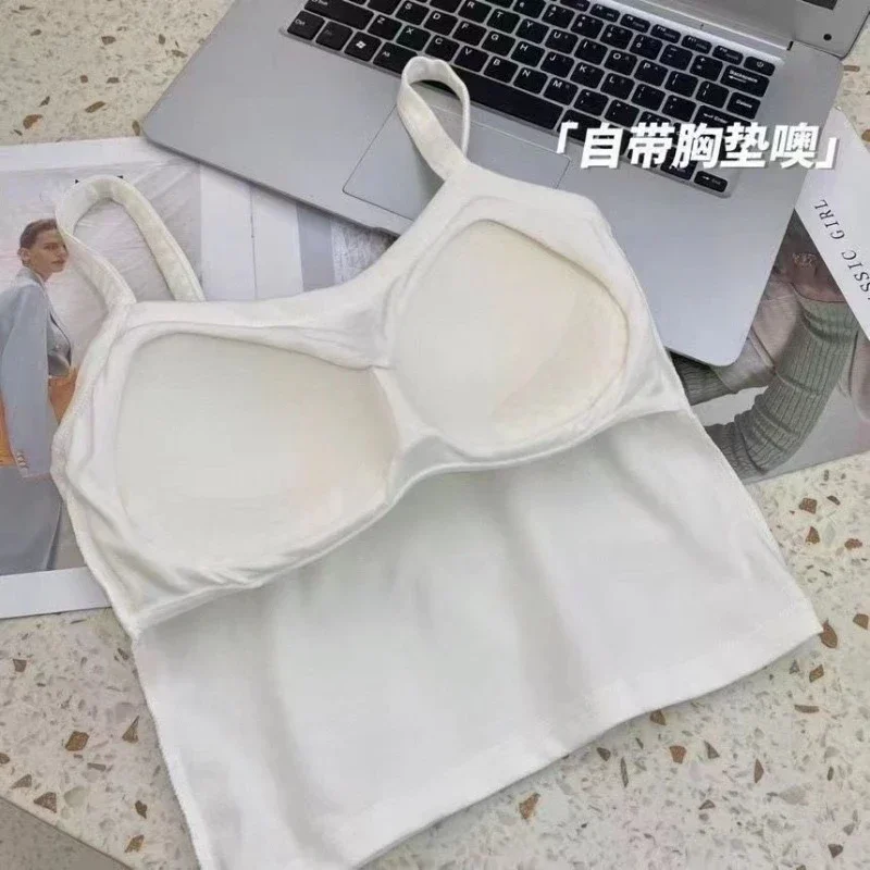 Sexy Sleeveless Crop Top for W - огляд і ціна T Shirt Bra Seamless