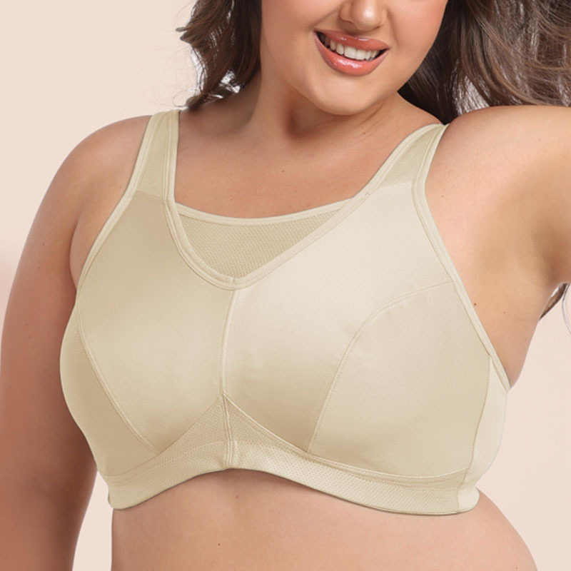High Impact Plus Size Sports B - огляд і ціна Minimizer Bra Women