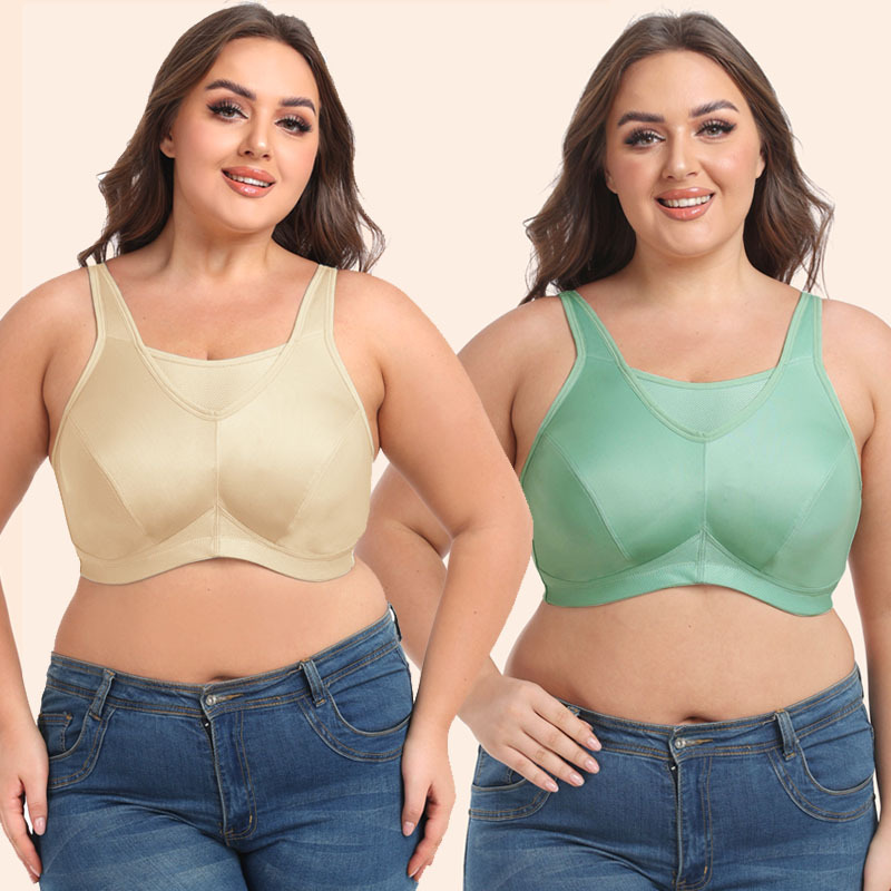 High Impact Plus Size Sports B - огляд і ціна Minimizer Bra Women
