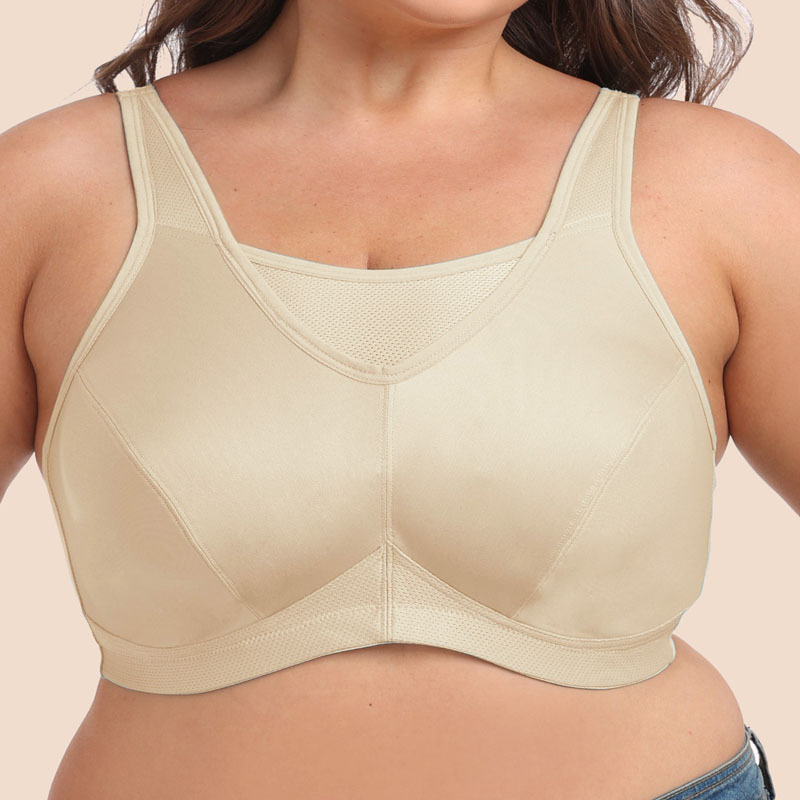 High Impact Plus Size Sports B - огляд і ціна Minimizer Bra Women