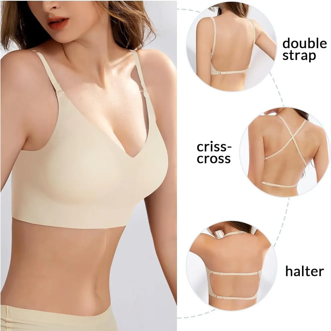 Top RatedSeamlLow Back Bra Sup - огляд і ціна Convertible Bra Multiway